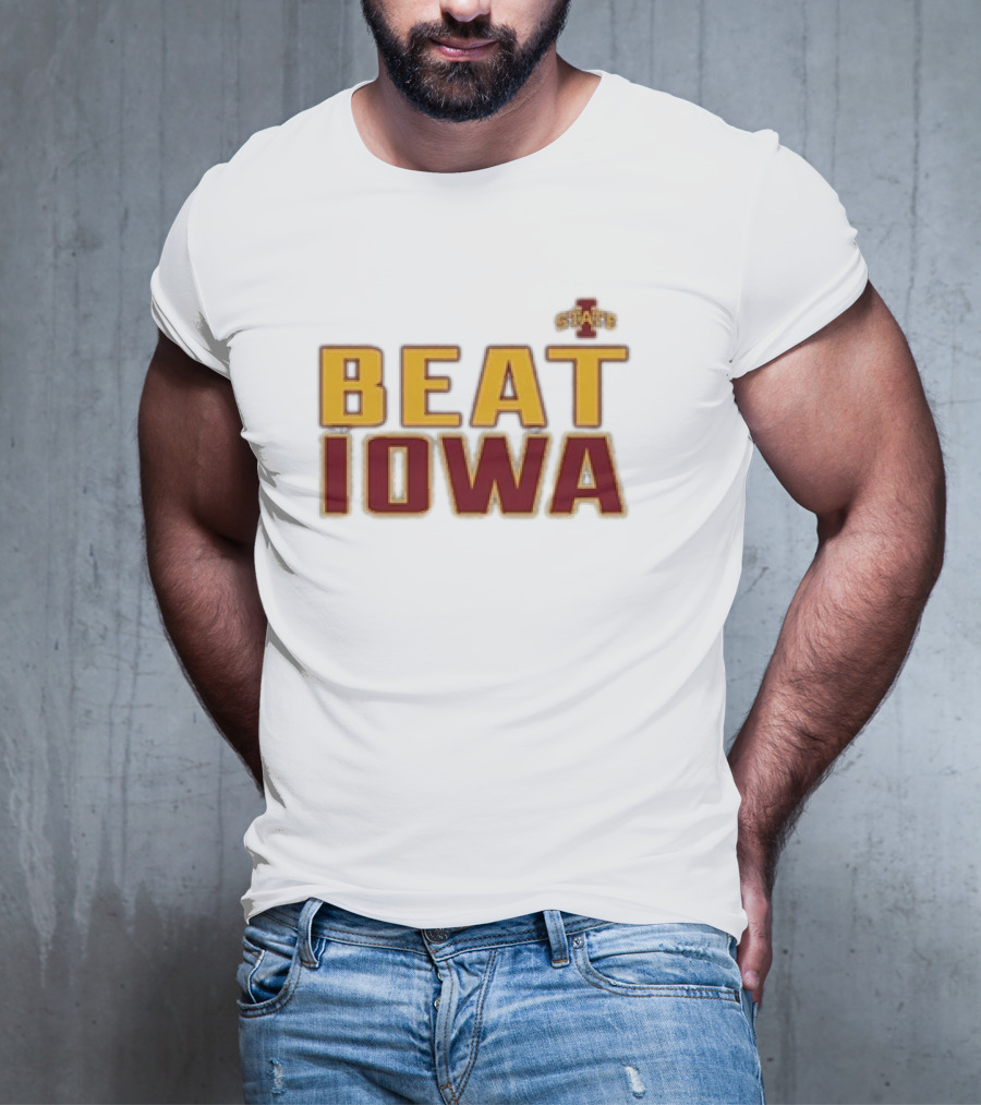 Beat Iowa State Cyclones Rivalry Hawkeyes T-Shirt