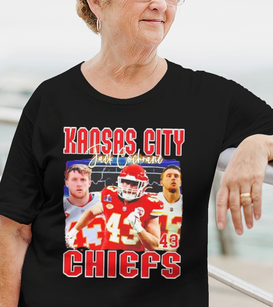 Kansas City Chiefs Jack Cochrane 43 Football T-Shirt
