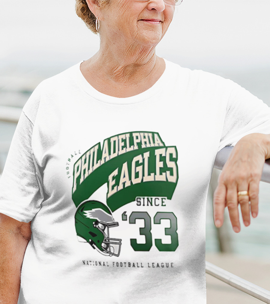 Philadelphia Eagles Football Since 1933 NFL National Football League T-Shirt