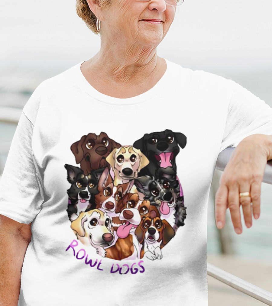 Rowe Dogs Playful Pooches Classic T-Shirt