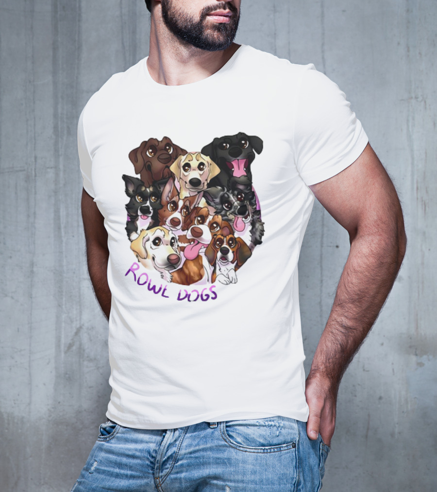 Rowe Dogs Playful Pooches Classic T-Shirt