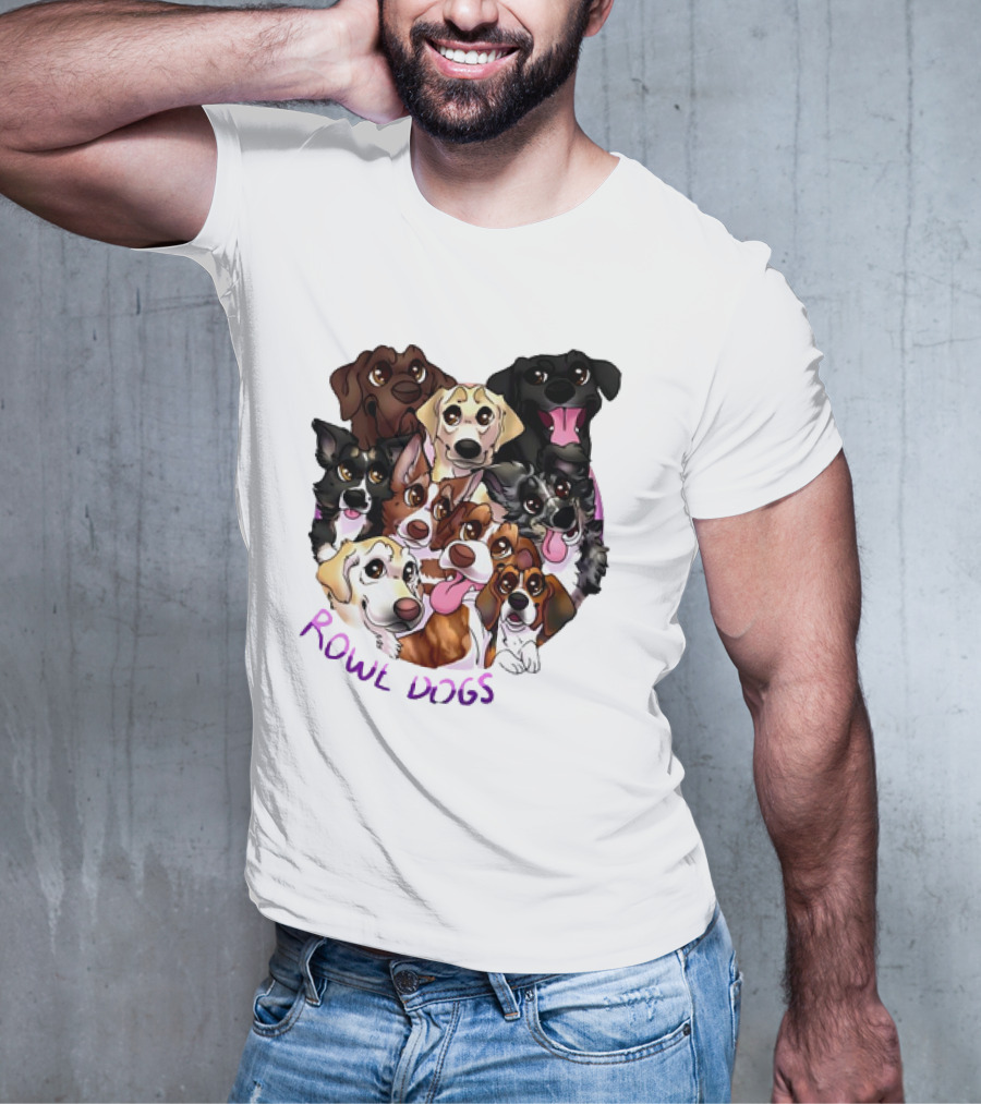 Rowe Dogs Playful Pooches Classic T-Shirt