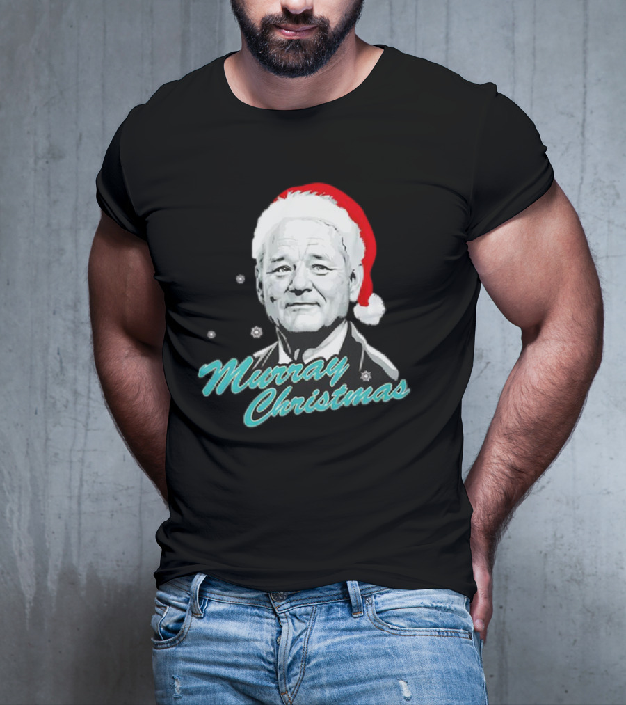 Murray Christmas Santa Hat Festive Holiday T-Shirt