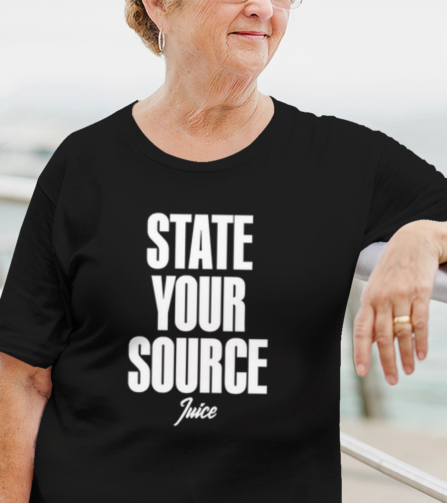 Jaylen Brown State Your Source Juice T-Shirt