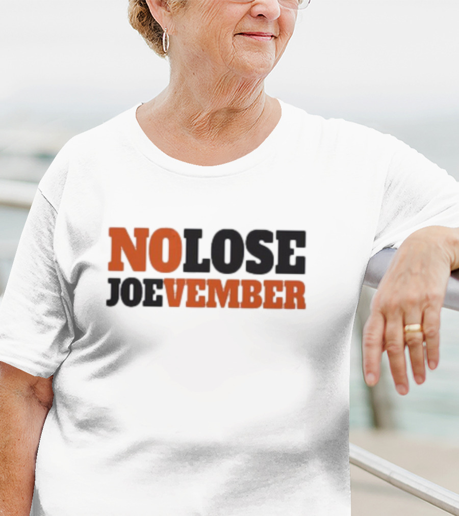 No Lose November Joe Burrow NO LOSE JOEvember T-Shirt