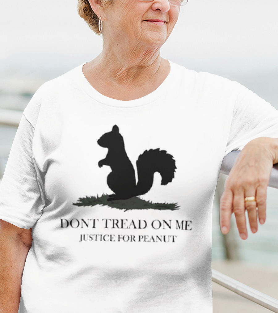 Justice For Peanut Dont Tread On Me Squirrel T-Shirt