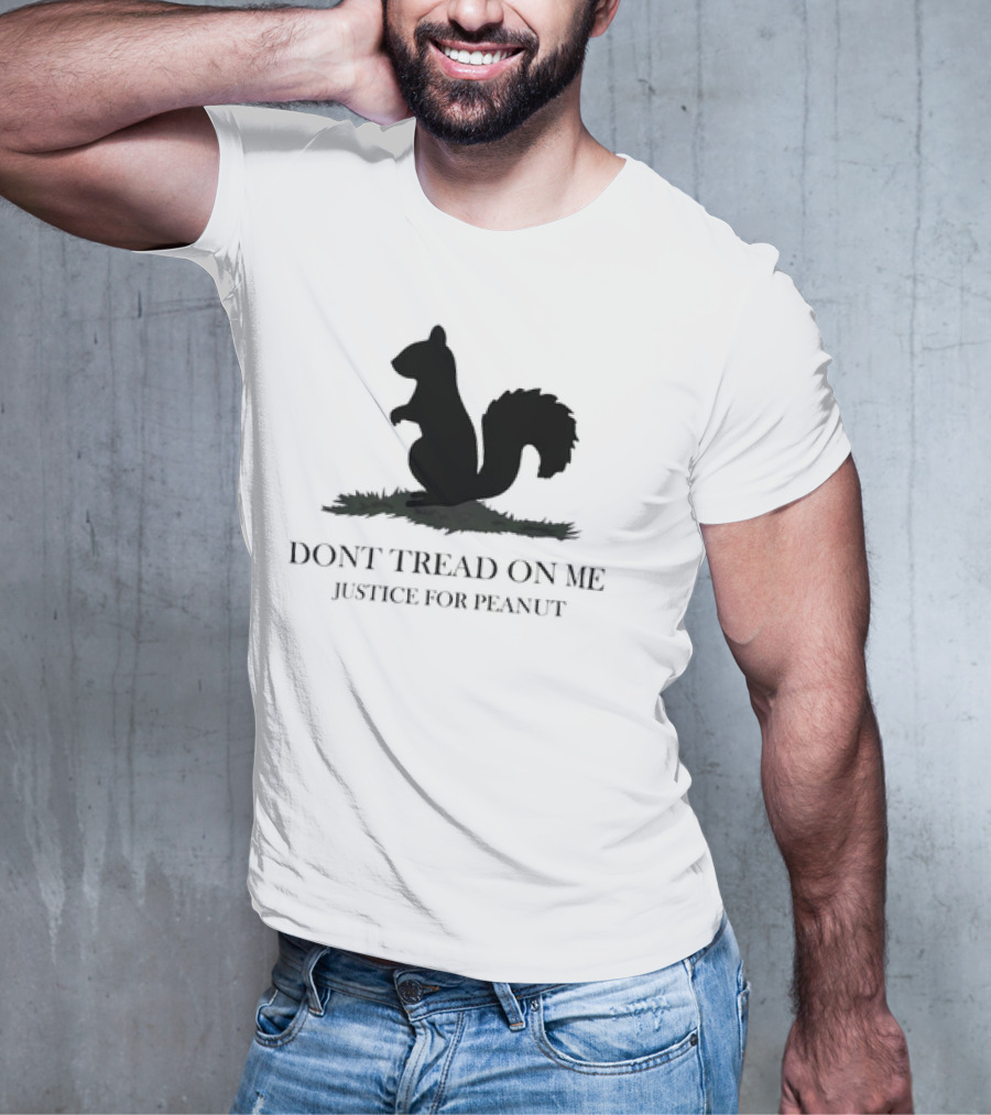 Justice For Peanut Dont Tread On Me Squirrel T-Shirt