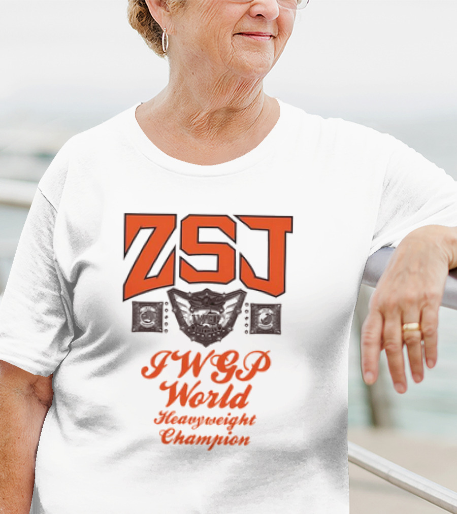 ZSJ IWGP World Heavyweight Champion Belt T-Shirt