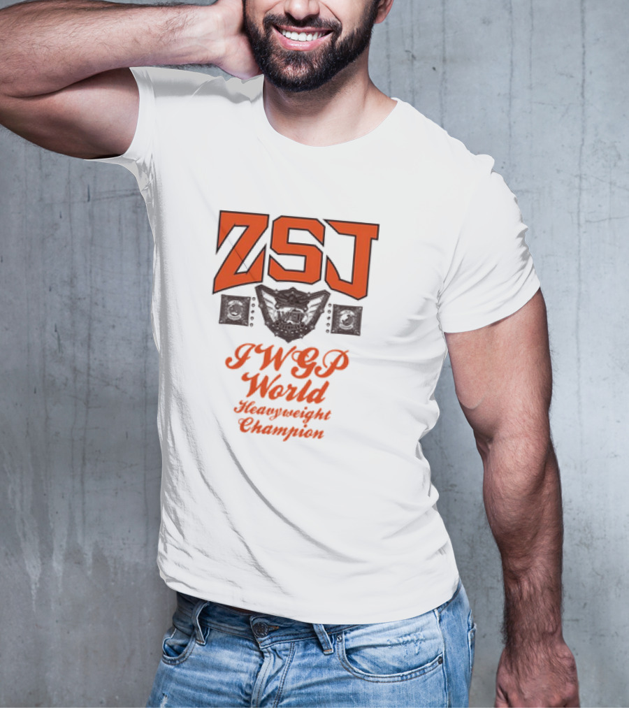 ZSJ IWGP World Heavyweight Champion Belt T-Shirt