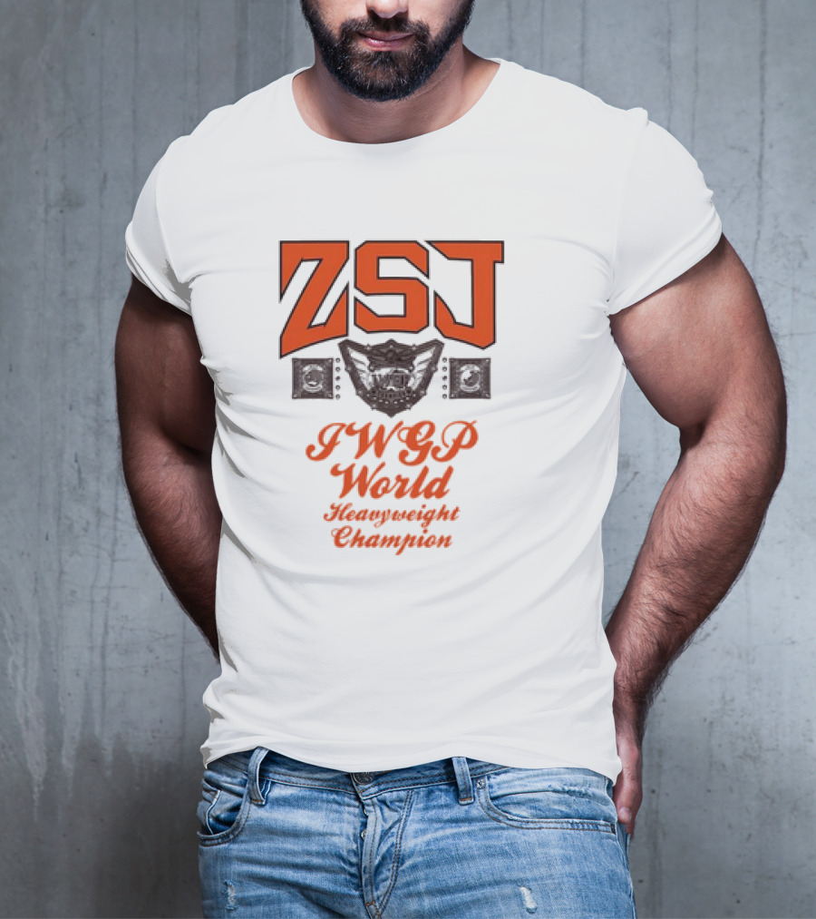 ZSJ IWGP World Heavyweight Champion Belt T-Shirt