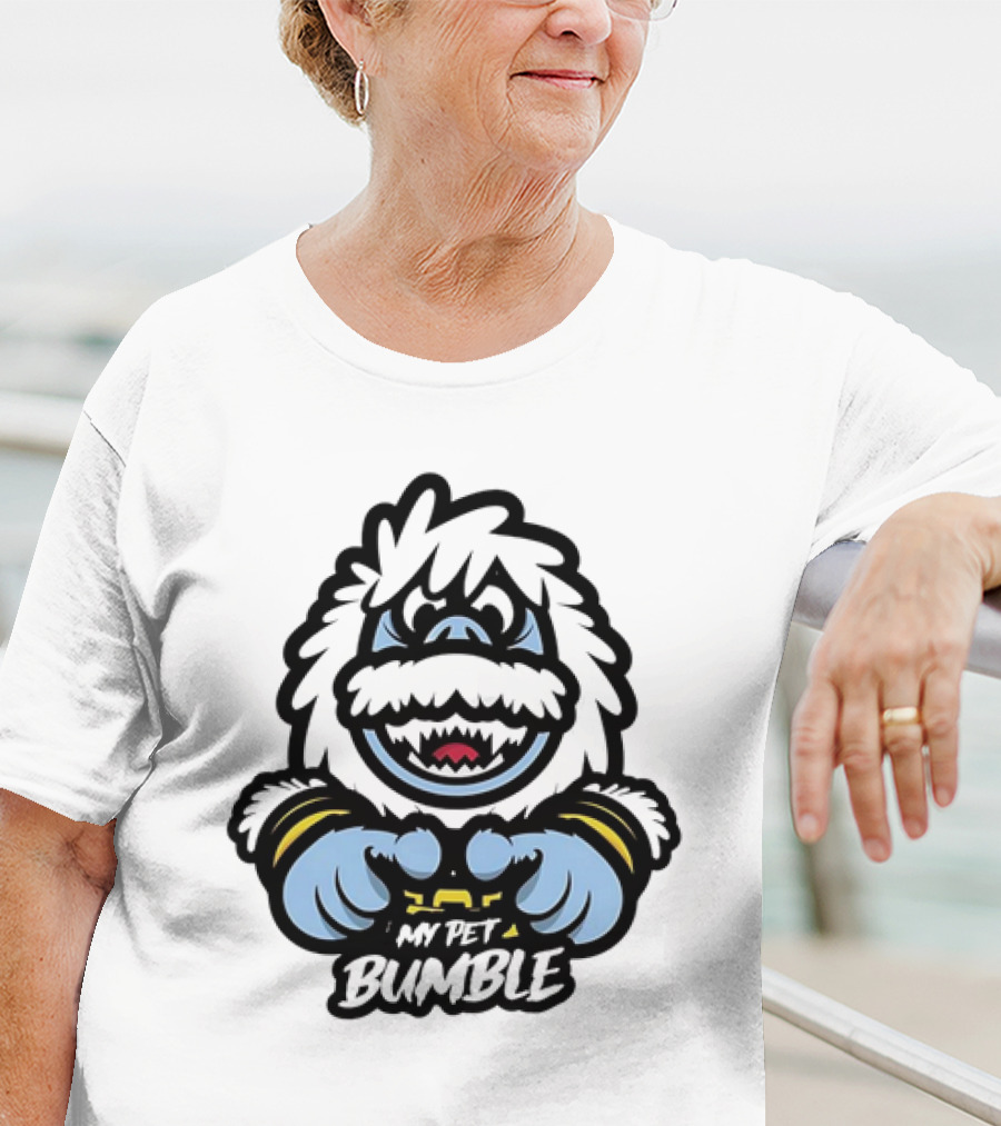My Pet Bumble Abominable Snow Monster Yeti Holding T-Shirt