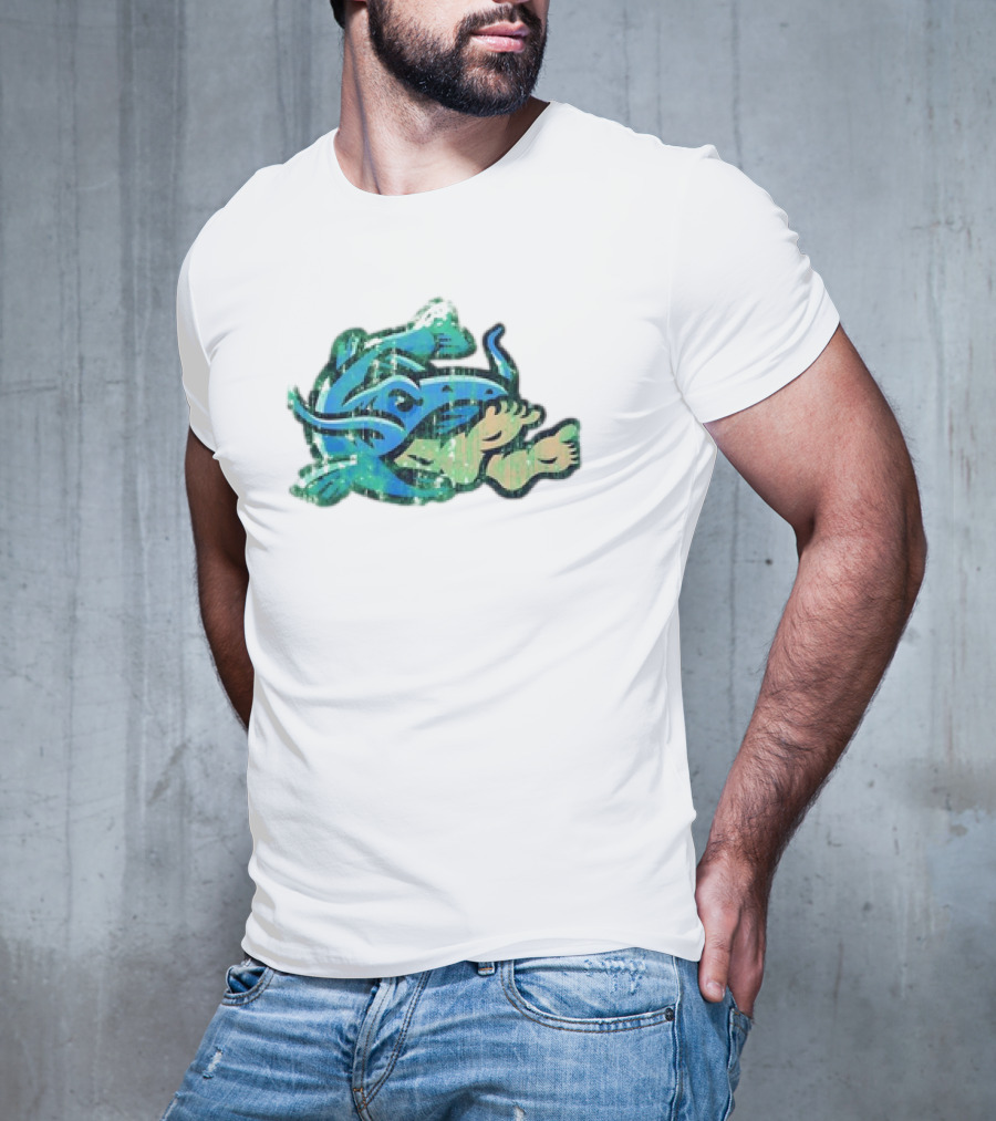 Noodlers Distressed Swimming Meme T-Shirt