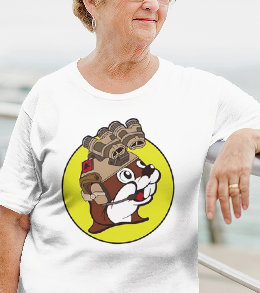 Night Vision Tactical Buc-Ee's Beanie T-Shirt