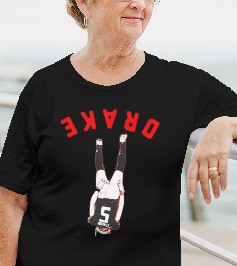 Atlanta Falcons Drake London Upside Down T-Shirt