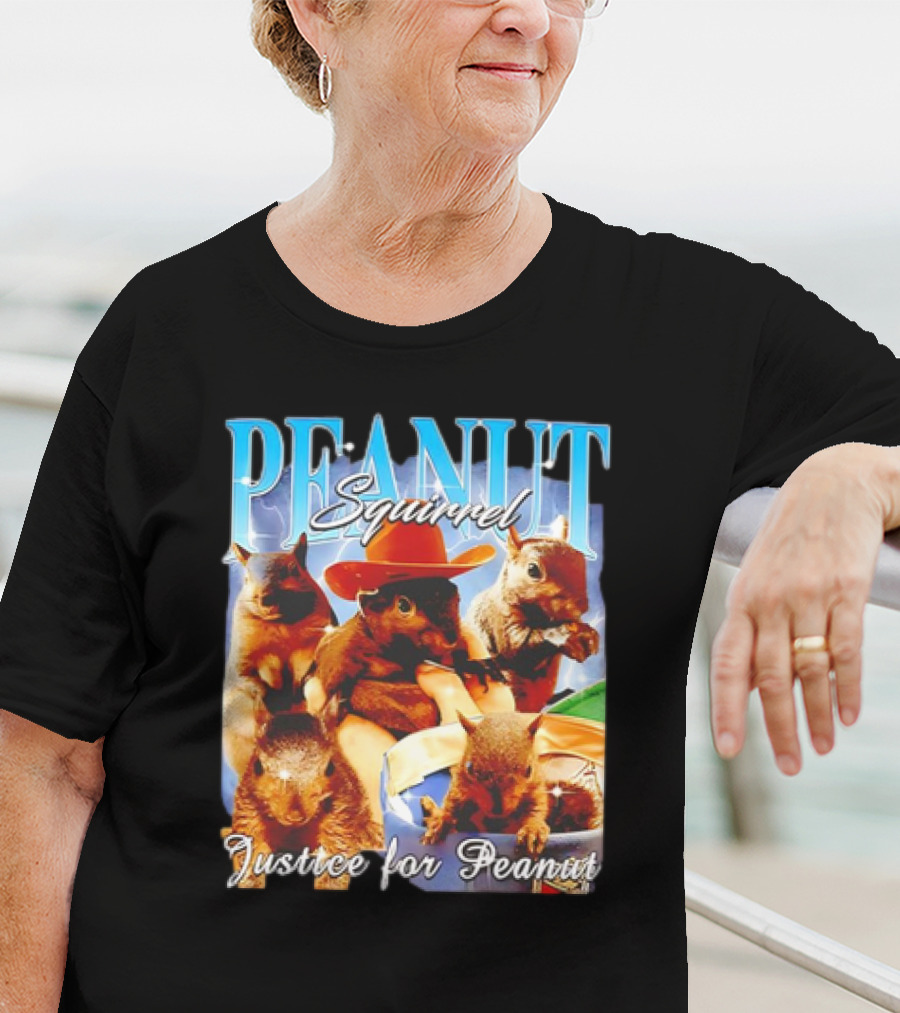 Peanut Squirrel Justice For Peanut T-Shirt