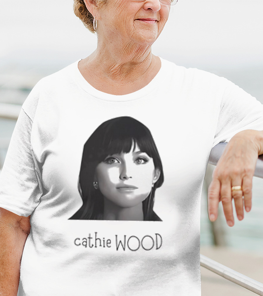 Cathie Wood Classic Portrait T-Shirt