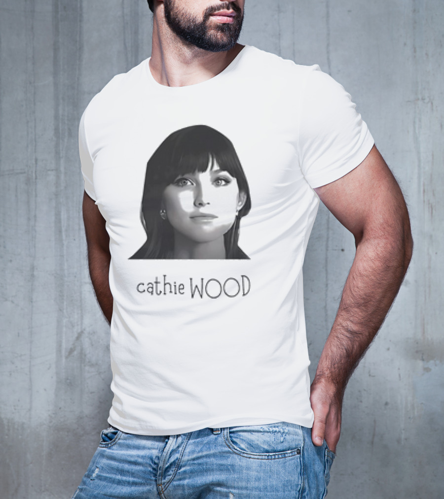 Cathie Wood Classic Portrait T-Shirt