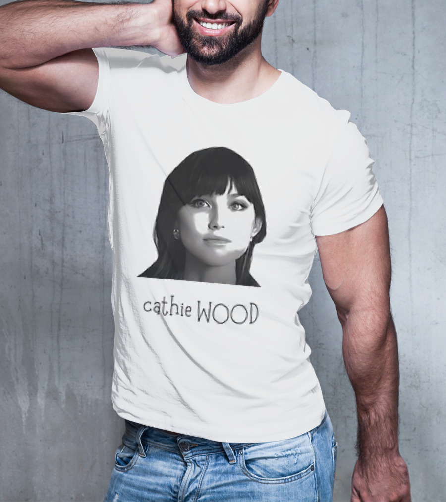 Cathie Wood Classic Portrait T-Shirt