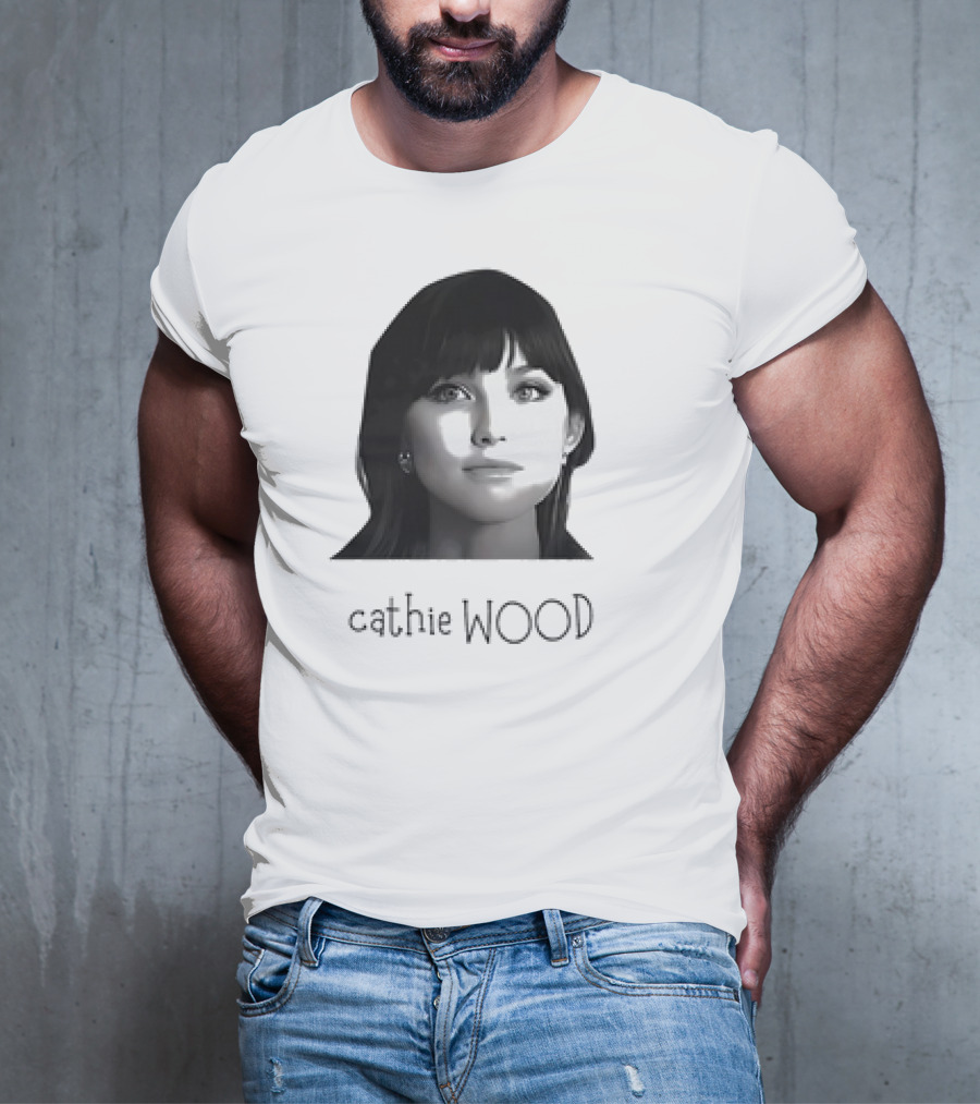 Cathie Wood Classic Portrait T-Shirt