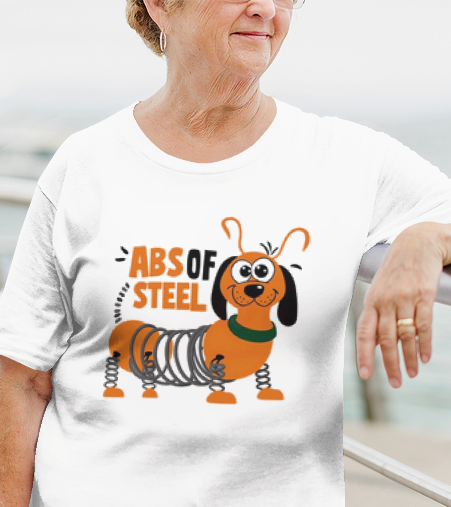 ABS Of Steel Dog Toy Story Slinky Dog T-Shirt
