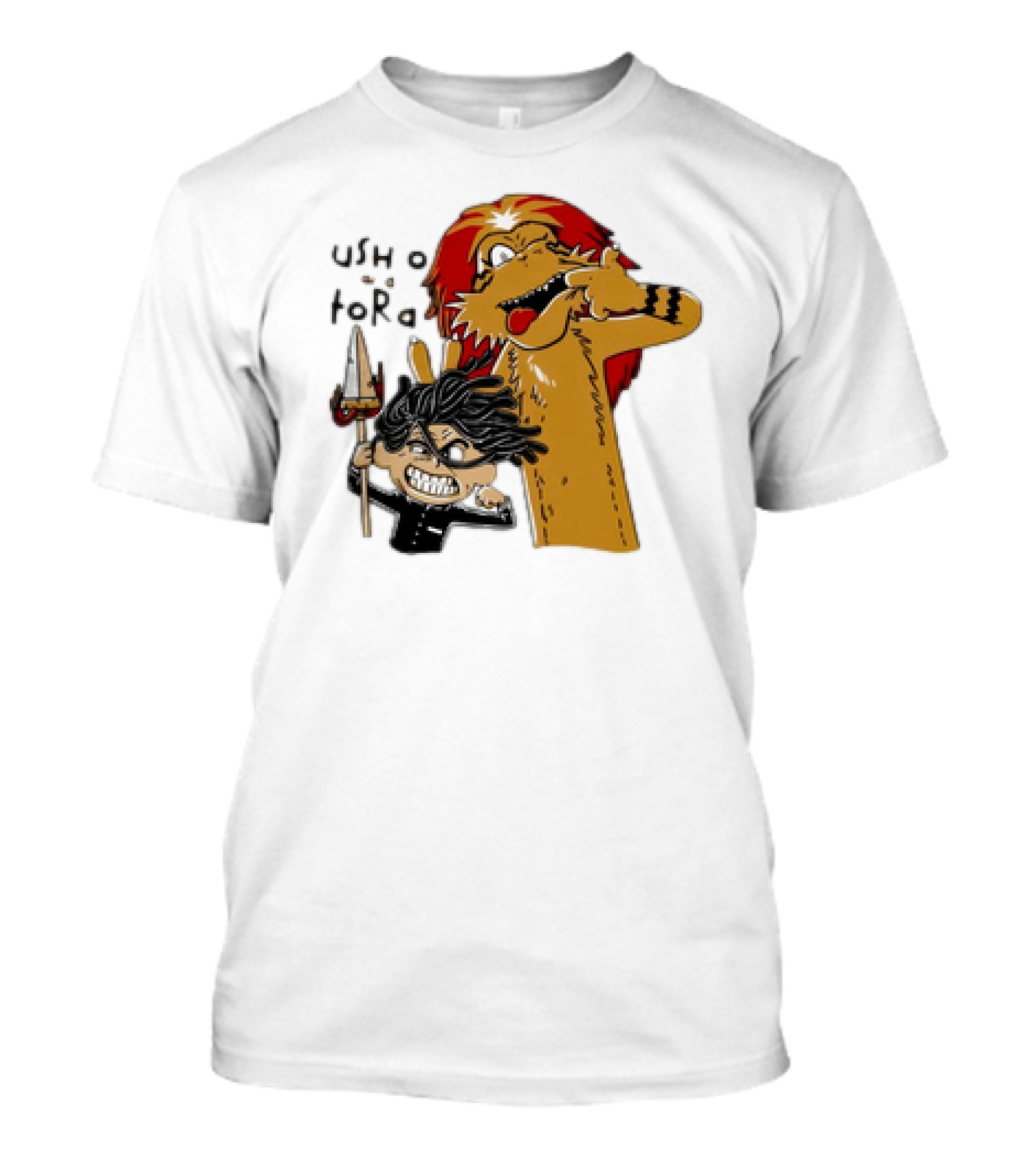 Ushio And Tora Calvin And Hobbes Mashup Tide And Tiger T-Shirt