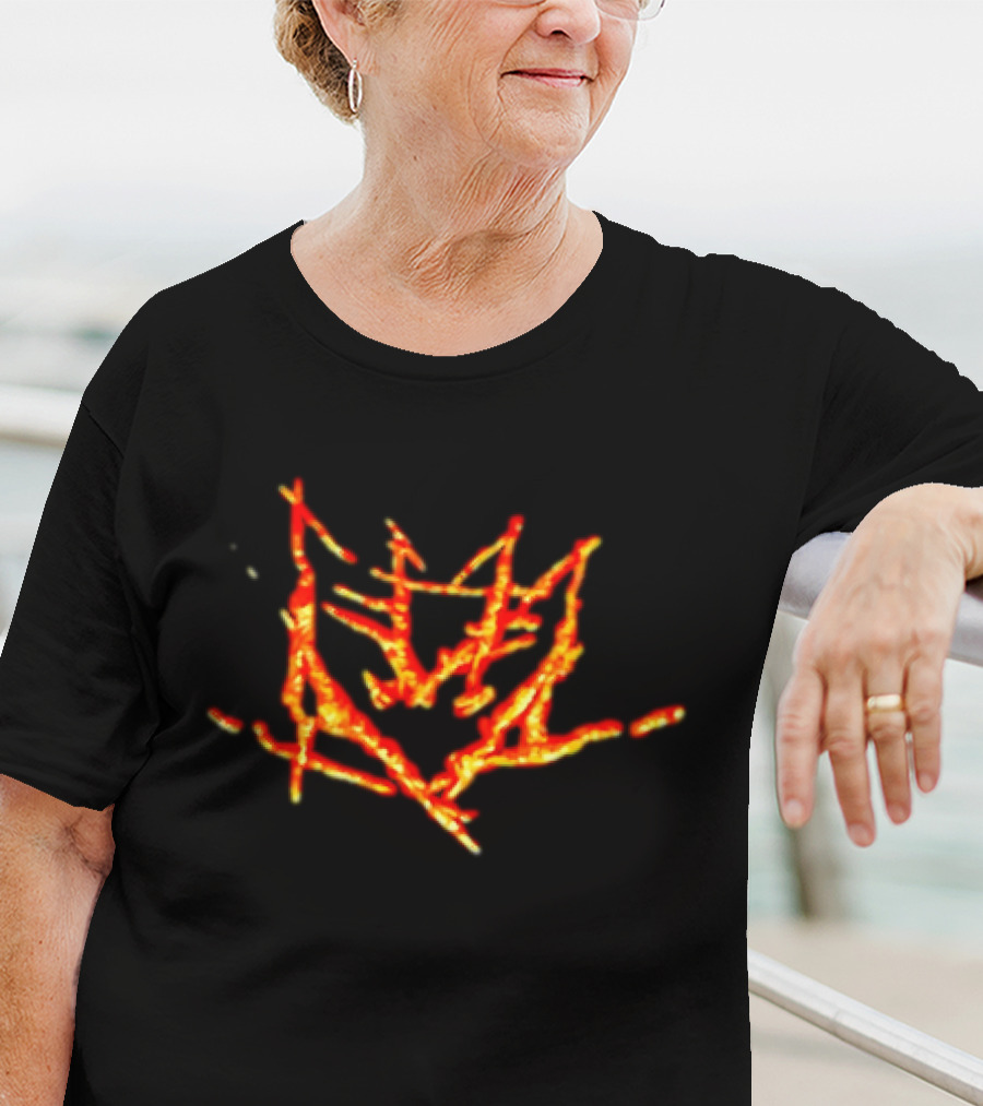 Transformers One Megatronus Brand Flame Emblem T-Shirt