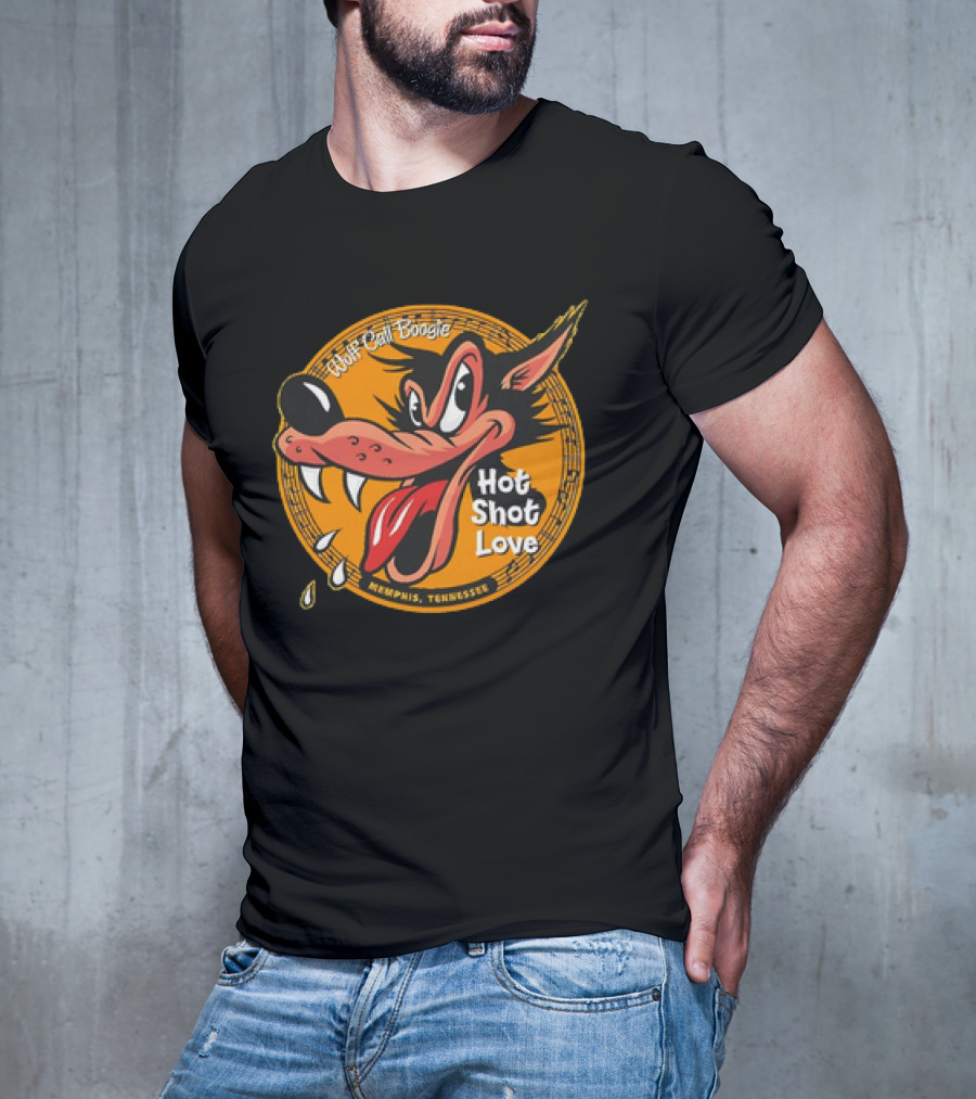 Wolf Call Boogie Hot Shot Love Memphis Tennessee T-Shirt