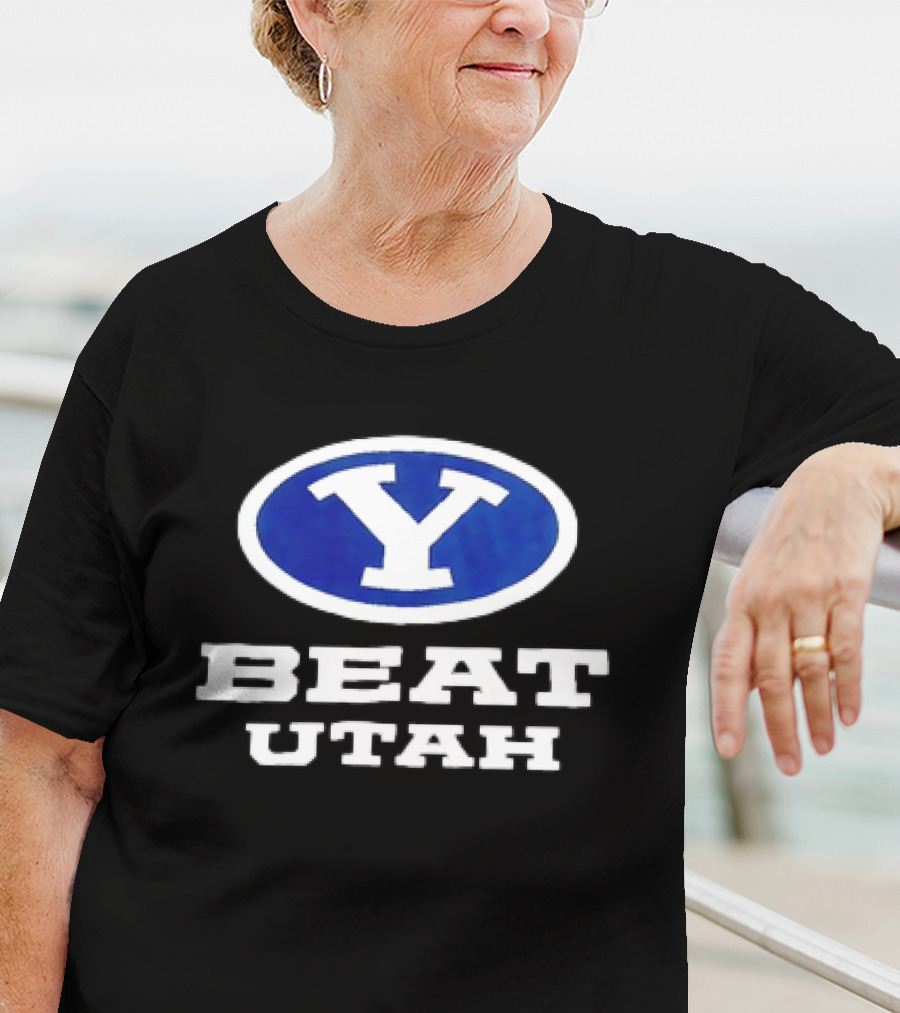 BYU Cougars Y Logo Beat Utah T-Shirt