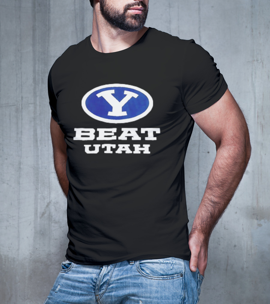 BYU Cougars Y Logo Beat Utah T-Shirt