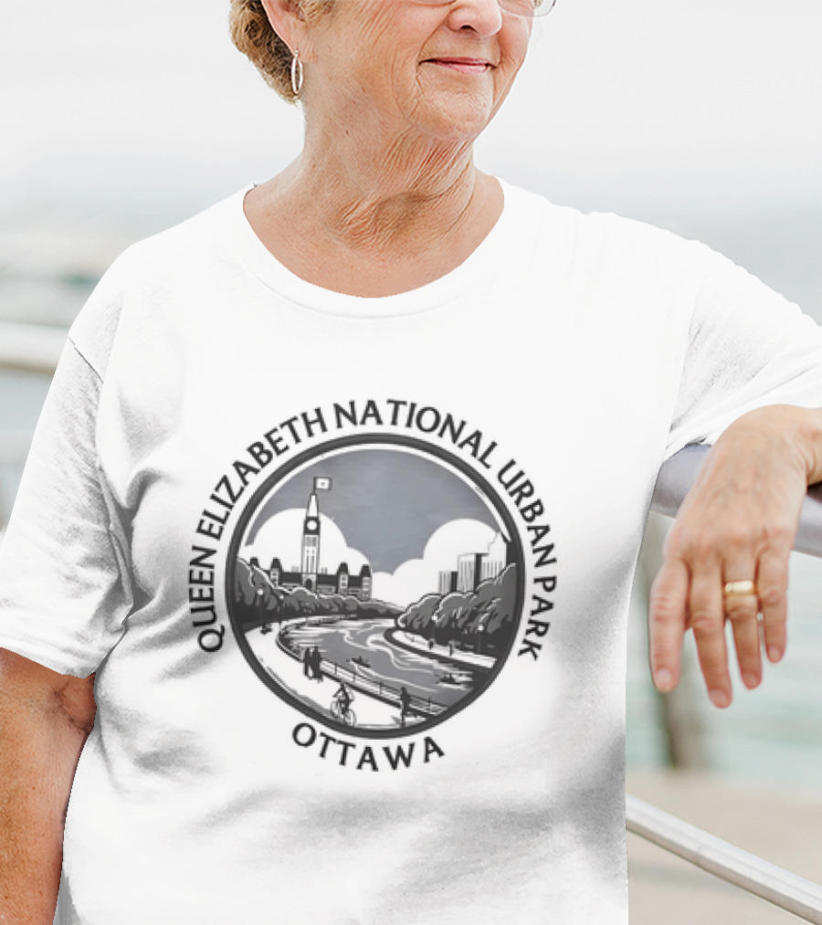 Queen Elizabeth National Urban Park Ottawa River Scene T-Shirt