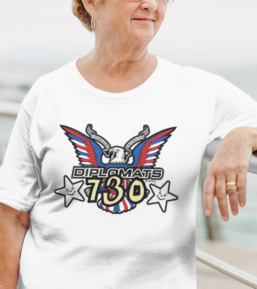 Diplomats 730 Harlem World Eagle Stars T-Shirt