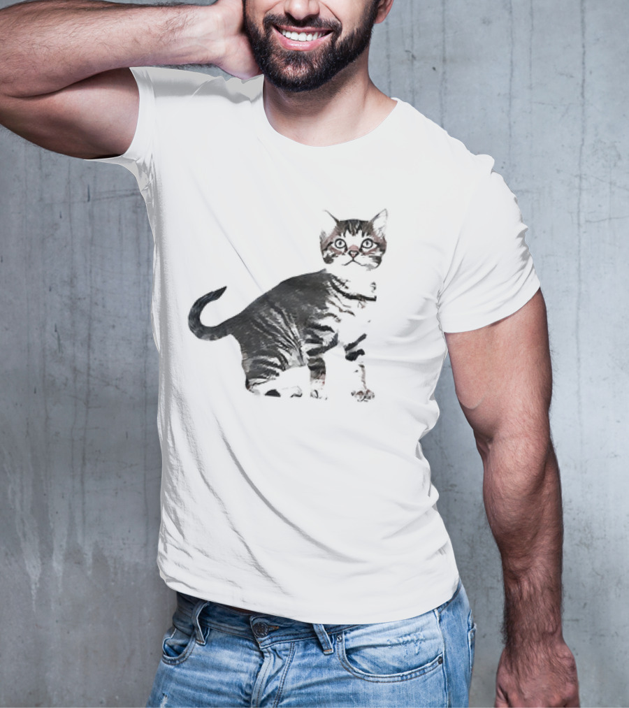 Tony Stark Kitten T-Shirt