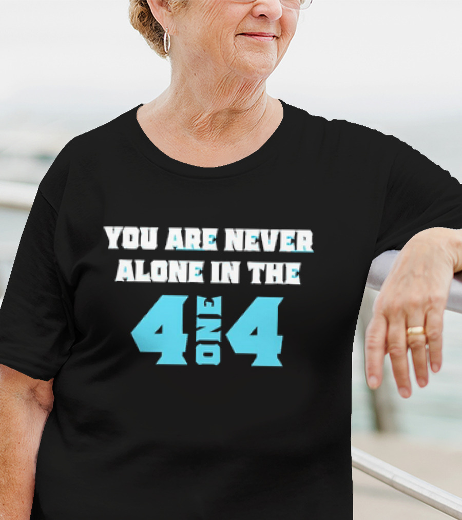 Marquette Golden Eagles You Are Never Alone In The 414 One 4 T-Shirt