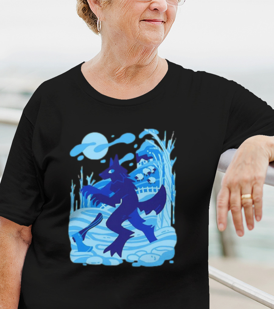 Werewolf Under The Winter Moon T-Shirt