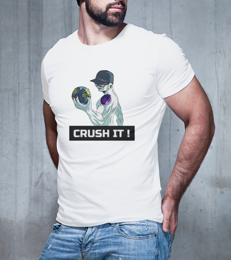 Geekdom101 Frieza Crush It World T-Shirt