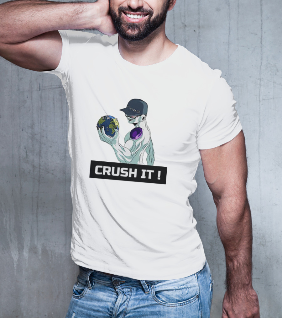Geekdom101 Frieza Crush It World T-Shirt