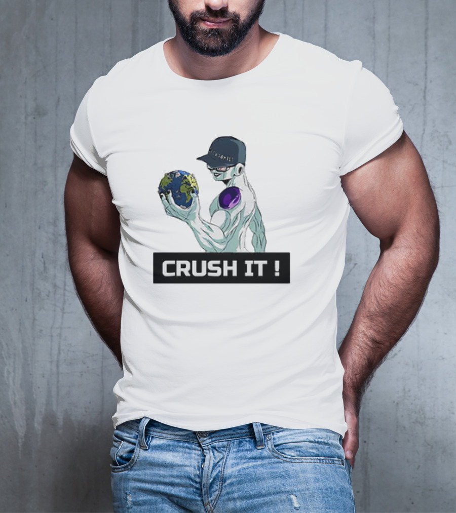 Geekdom101 Frieza Crush It World T-Shirt