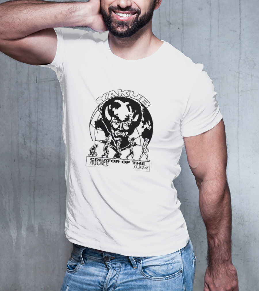Yakub Creator Of The White Race Evolution T-Shirt