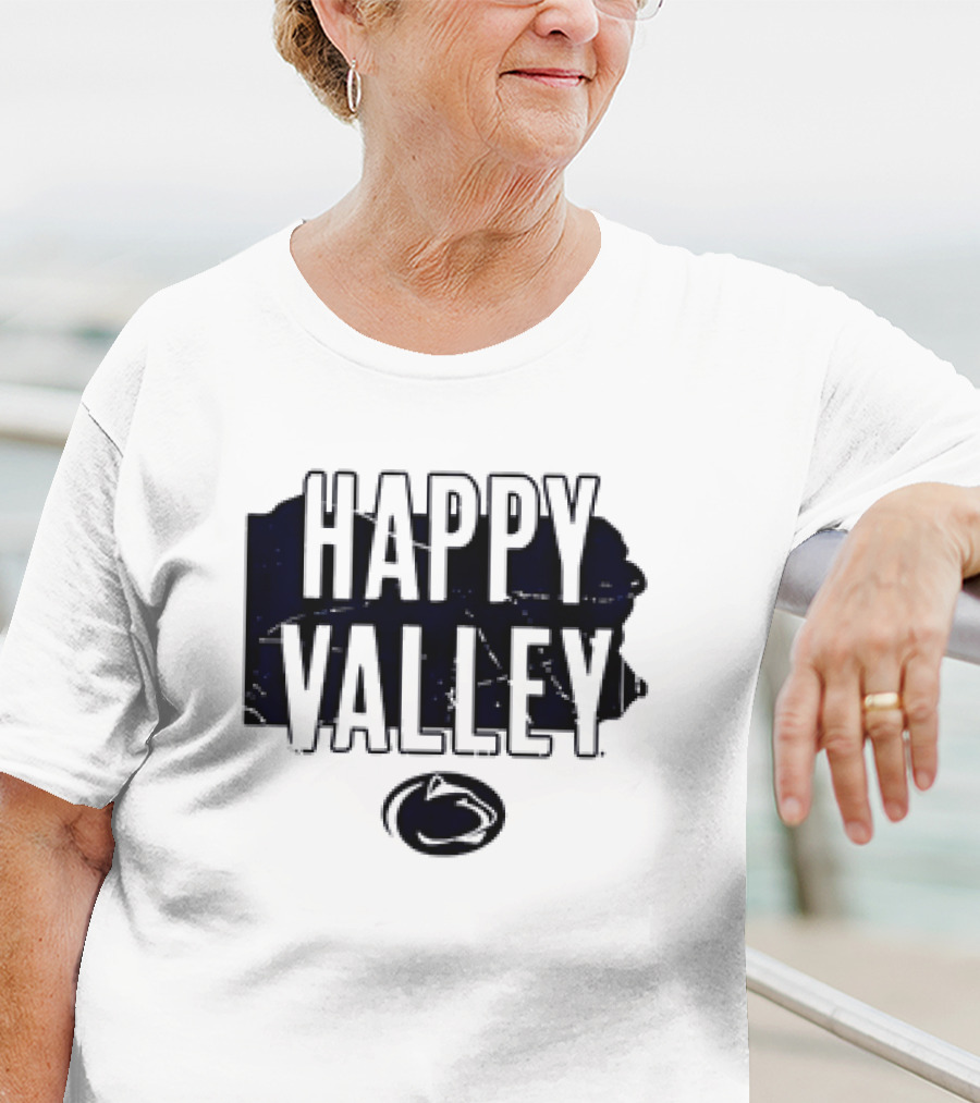 Happy Valley Penn State Nittany Lions Vintage Football T-Shirt