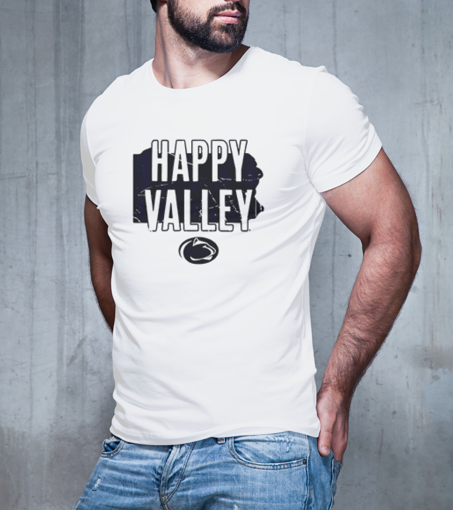Happy Valley Penn State Nittany Lions Vintage Football T-Shirt