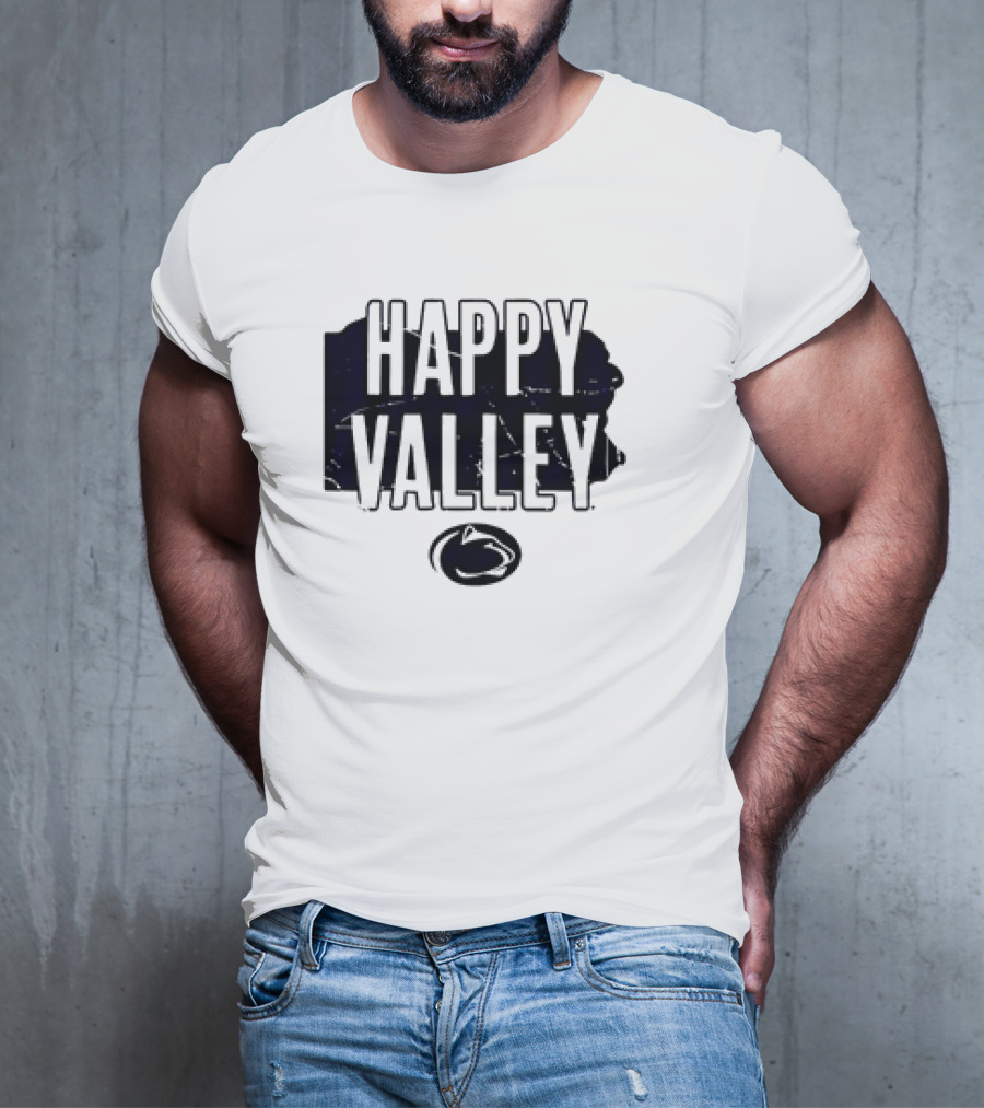 Happy Valley Penn State Nittany Lions Vintage Football T-Shirt