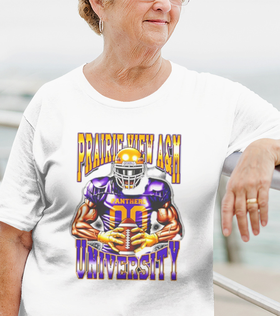 Prairie View A&M University Panthers Football Player 00 T-Shirt