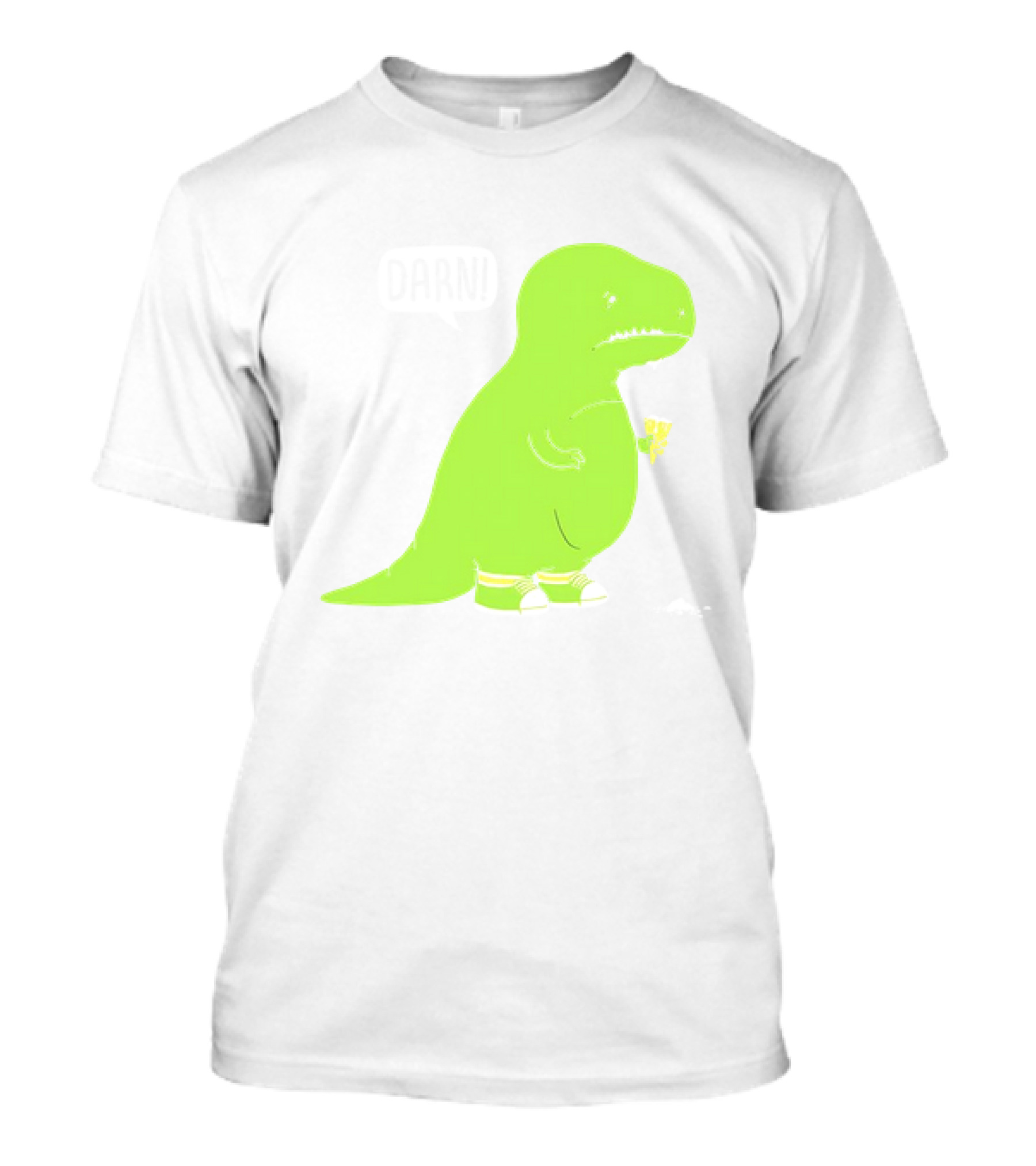 T-rex Struggles With An Ice Cream Cone Darn Silly Dinosaur Problem T-Shirt