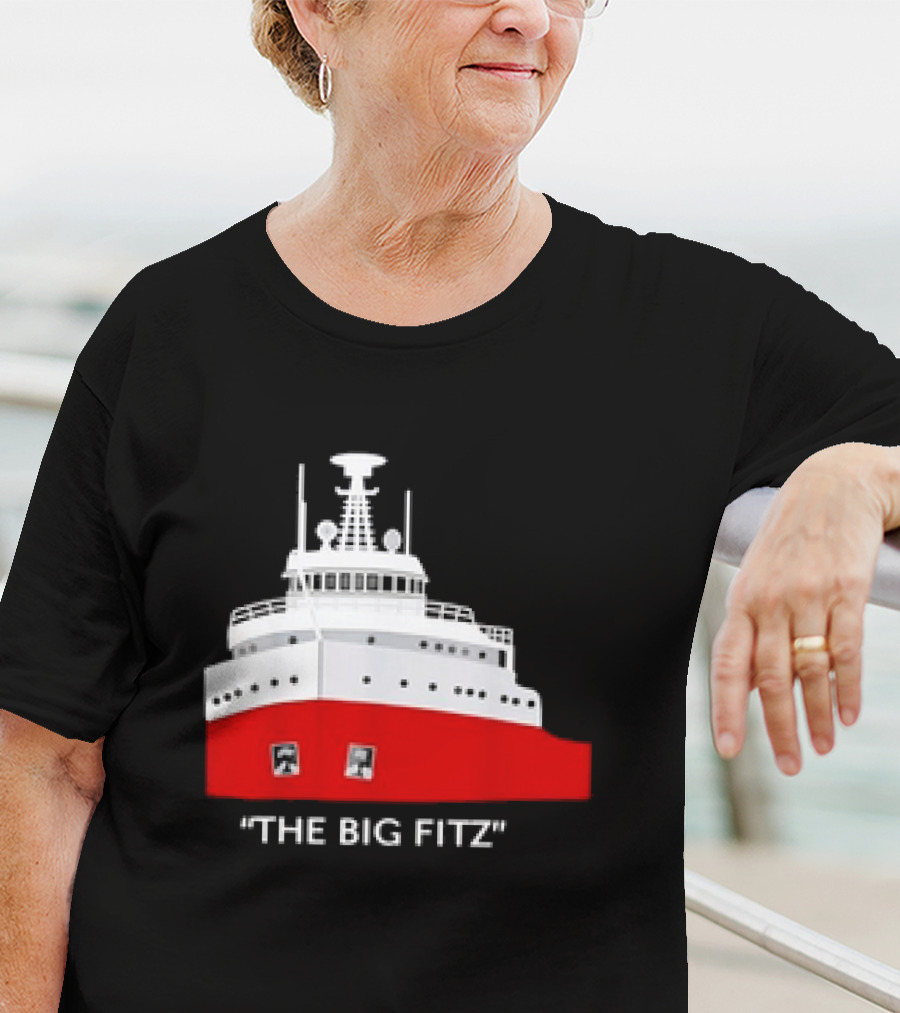 The Big Fitz Edmund Fitzgerald Nautical T-Shirt