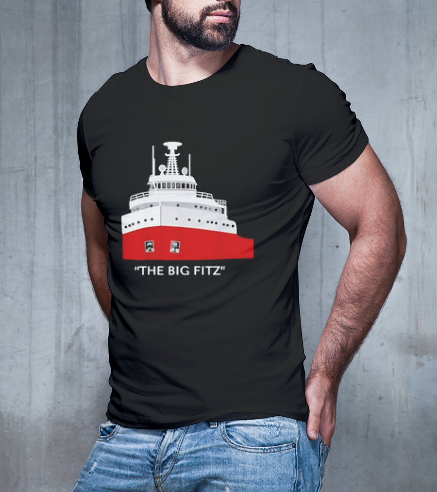 The Big Fitz Edmund Fitzgerald Nautical T-Shirt