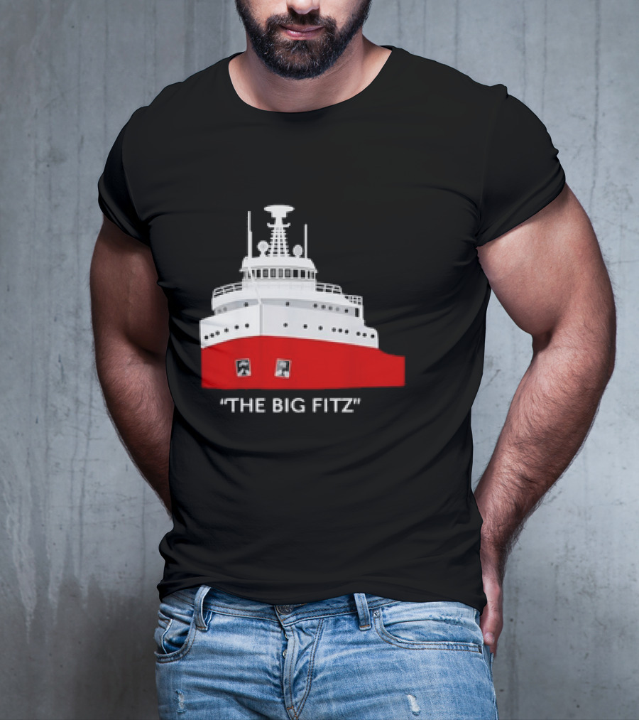 The Big Fitz Edmund Fitzgerald Nautical T-Shirt