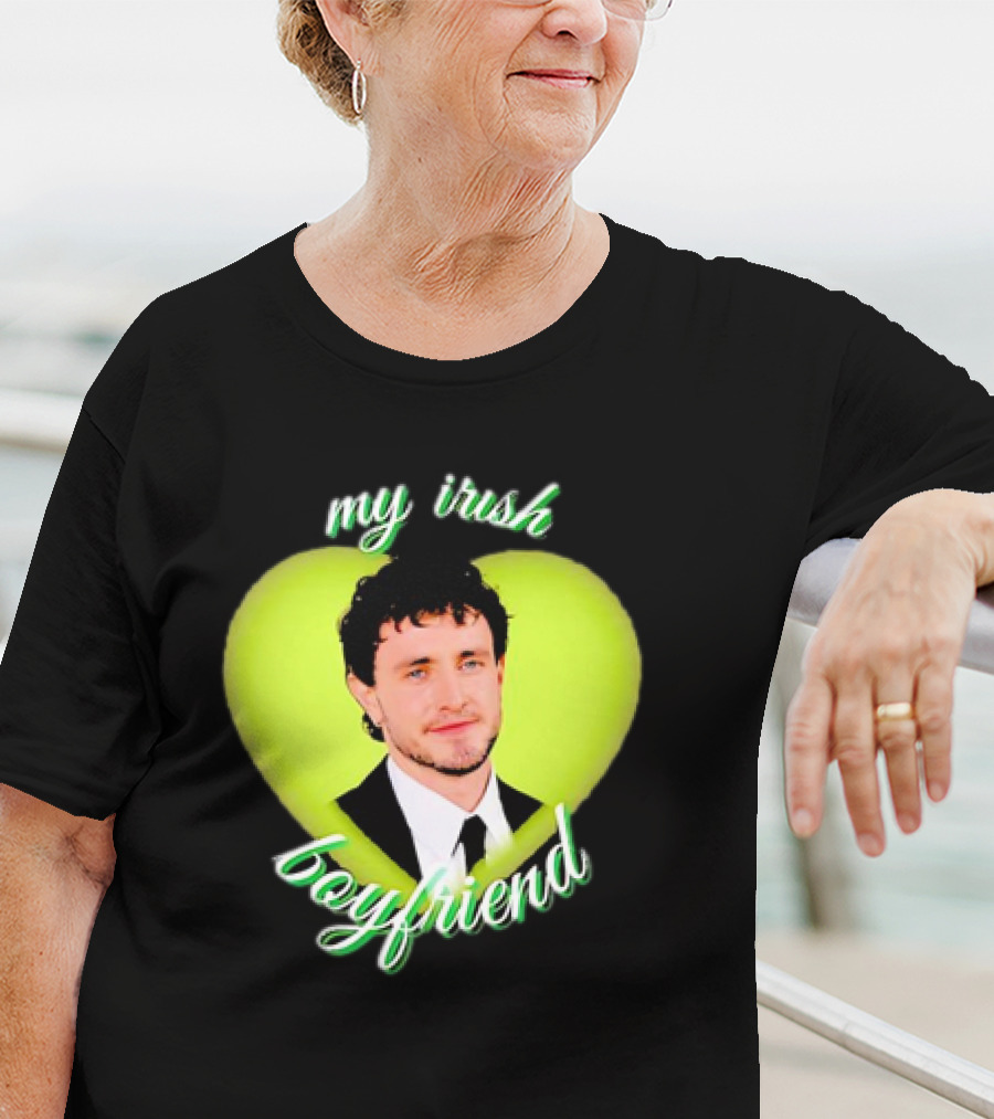 Paul Mescal My Irish Boyfriend Heart T-Shirt