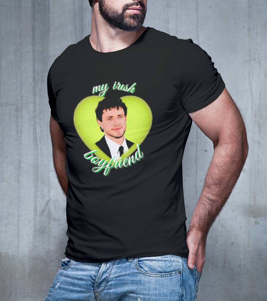 Paul Mescal My Irish Boyfriend Heart T-Shirt