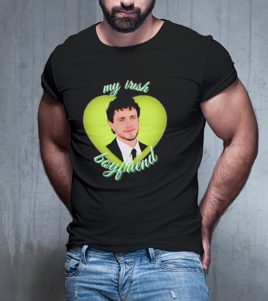 Paul Mescal My Irish Boyfriend Heart T-Shirt