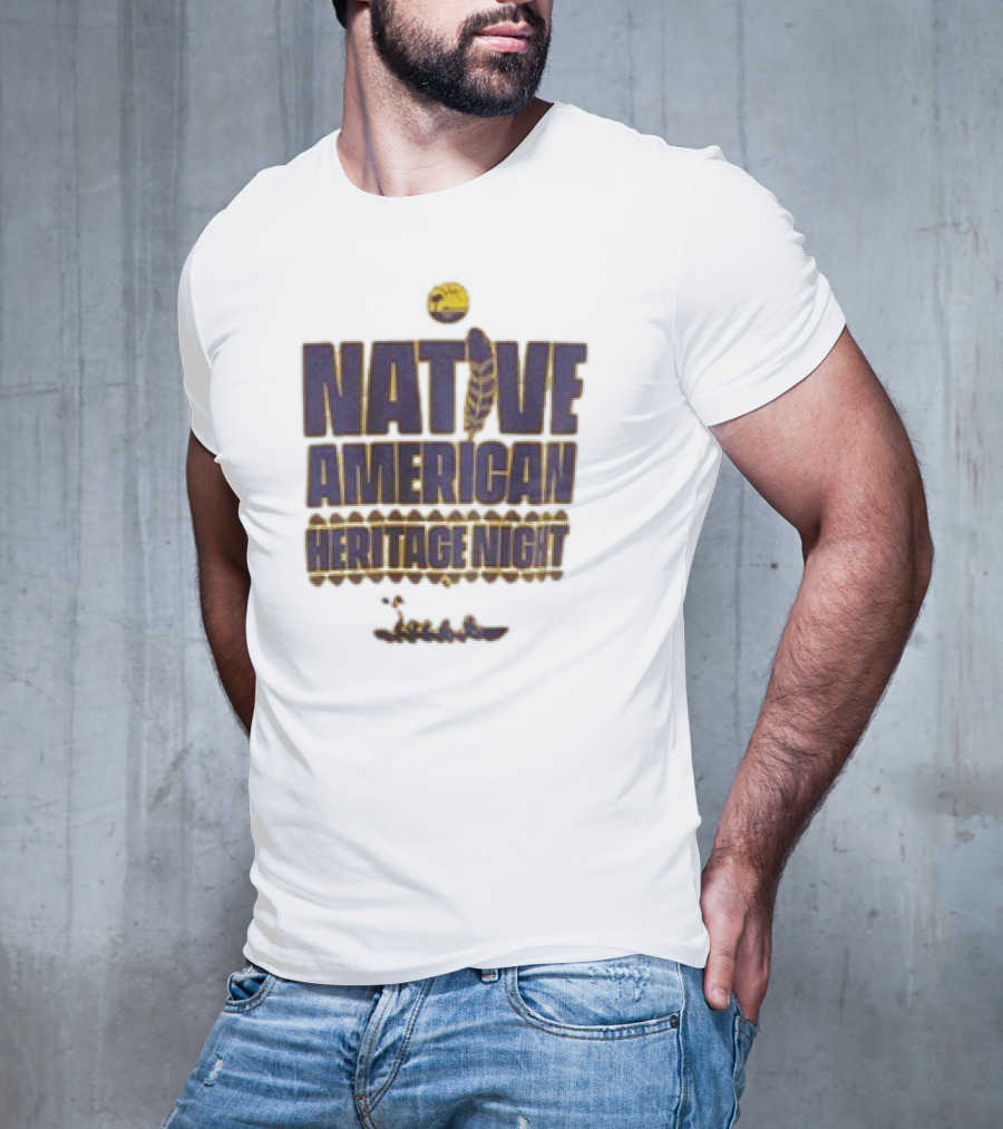 South Bay Lakers Native American Heritage Night Basketball Feather T-Shirt